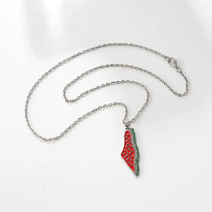 Palestine Watermelon Necklace